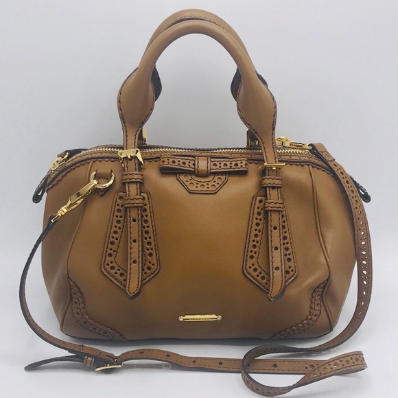 Authentic Burberry Blaze Bowling Tote Crossbody